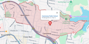 Cammeray Public School Catchment Area