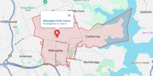 Willoughby Public School Catchment Area